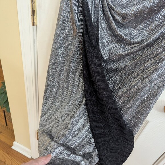 Sparkly Silver Party Dress NWT Sz 12P Holiday Glitz - Picture 6 of 10